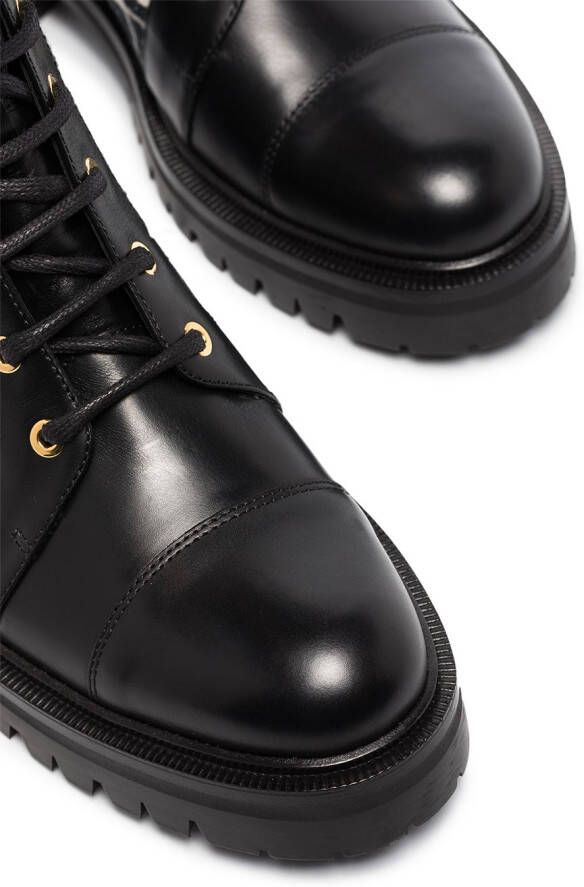 Balmain Ranger Romy monogram boots Black