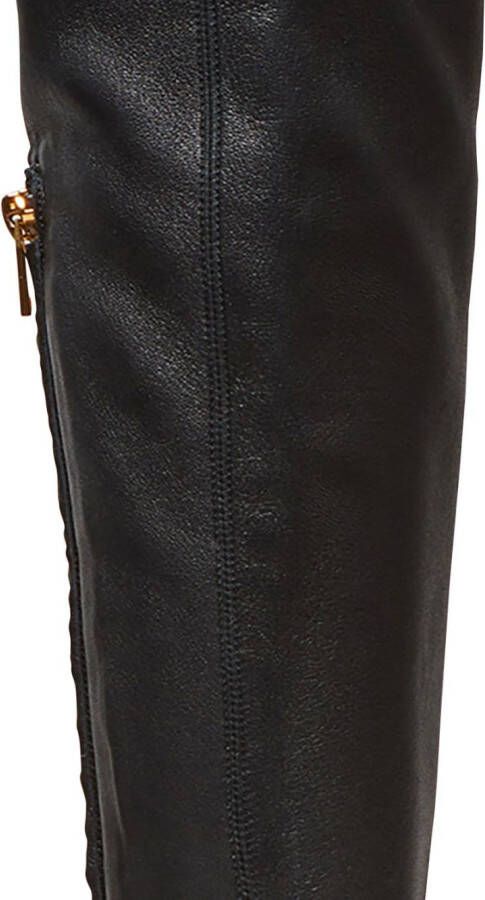 Balmain Raven 120mm over-the-knee boots Black