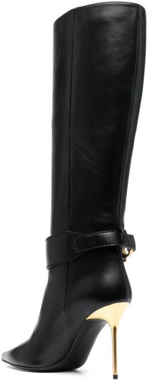 Balmain Robin knee-high boots Black