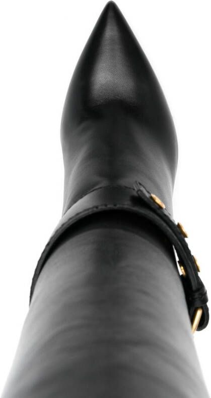 Balmain Robin knee-high boots Black