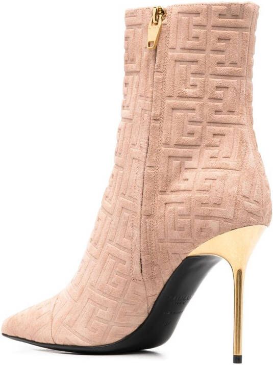 Balmain Roni ankle boots Pink