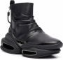 Balmain ruched chunky boots Black - Thumbnail 2