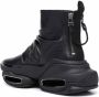 Balmain ruched chunky boots Black - Thumbnail 3