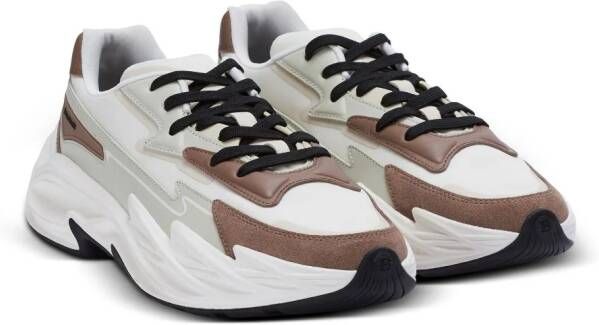 Balmain Run-Row leather sneakers White