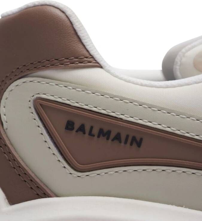 Balmain Run-Row leather sneakers White