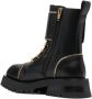 Balmain studded square-toe leather boots Black - Thumbnail 3