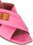 Balmain Uma 75mm patent leather mules Pink - Thumbnail 5