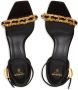 Balmain Uma chain-embellished sandals Black - Thumbnail 4