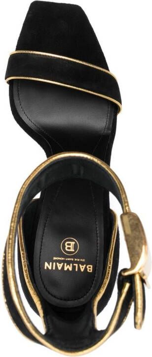 Balmain Uma heeled sandals Black