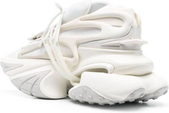 Balmain Unicorn chunky low-top sneakers White