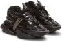 Balmain Unicorn Main Lab leather sneakers Black - Thumbnail 2