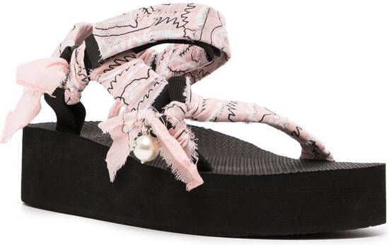 BAPY BY *A BATHING APE x Arizona Love Trekky sandals Black