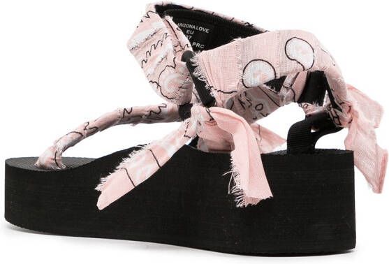 BAPY BY *A BATHING APE x Arizona Love Trekky sandals Black