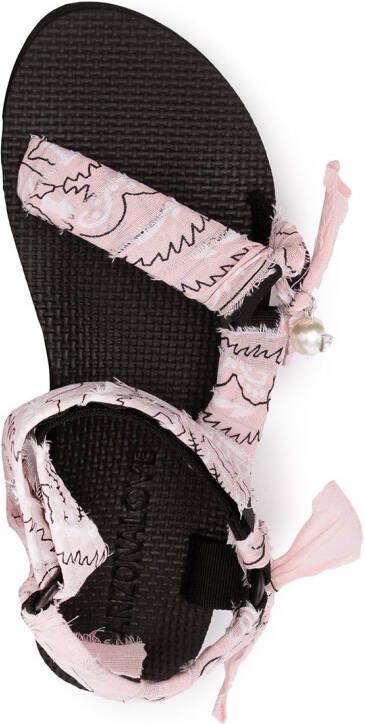 BAPY BY *A BATHING APE x Arizona Love Trekky sandals Black