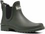 Barbour logo-patch ankle boots Green - Thumbnail 2