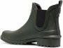 Barbour logo-patch ankle boots Green - Thumbnail 3