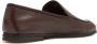 Barrett almond-toe leather loafers Brown - Thumbnail 3
