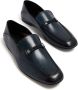 Barrett braided-strap leather loafers Blue - Thumbnail 4