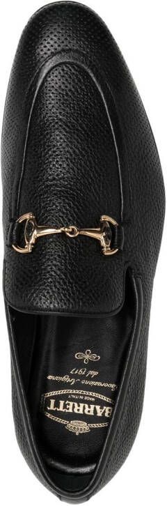 Barrett horsebit-buckle leather loafers Black