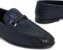 Barrett interwoven leather loafers Blue - Thumbnail 2