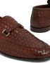 Barrett interwoven leather loafers Brown - Thumbnail 2