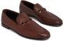 Barrett interwoven leather loafers Brown - Thumbnail 4