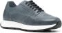 Barrett leather lace-up sneakers Blue - Thumbnail 2