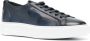Barrett logo-patch leather sneakers Blue - Thumbnail 2