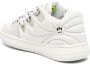 BARROW Ollie panelled leather sneakers White - Thumbnail 2