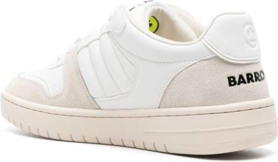 BARROW Switch leather sneakers White