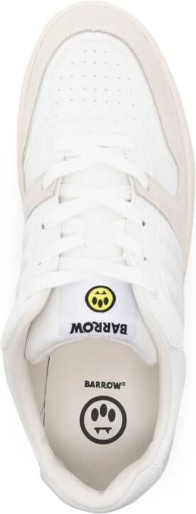 BARROW Switch leather sneakers White