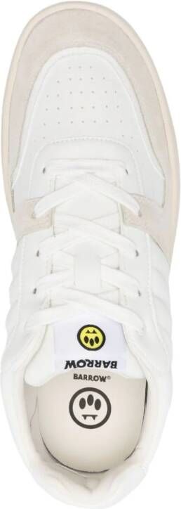 BARROW Switch suede sneakers White