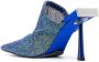 Benedetta Bruzziches Goliarda heeled mule Blue - Thumbnail 3