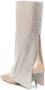 Benedetta Bruzziches Virginia 95mm crystal-drape boots Neutrals - Thumbnail 3