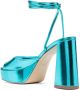 BETTINA VERMILLON Janet 110mm platform sandals Blue - Thumbnail 3