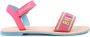 Billieblush bead-embellished logo sandals Pink - Thumbnail 2