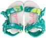Billieblush graphic-print open-toe sandals Green - Thumbnail 3