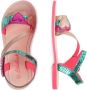 Billieblush heart-motif leather sandals Pink - Thumbnail 4
