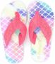 Billieblush logo-plaque flip-flops Pink - Thumbnail 3