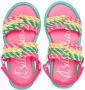 Billieblush open-toe flat sandals Pink - Thumbnail 3