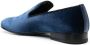 Billionaire crest-motif velvet loafers Blue - Thumbnail 3