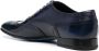 Billionaire crocodile-effect leather derby shoes Blue - Thumbnail 3