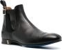 Billionaire flat leather boots Black - Thumbnail 2
