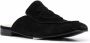 Billionaire logo embossed suede mules Black - Thumbnail 2