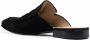 Billionaire logo embossed suede mules Black - Thumbnail 3
