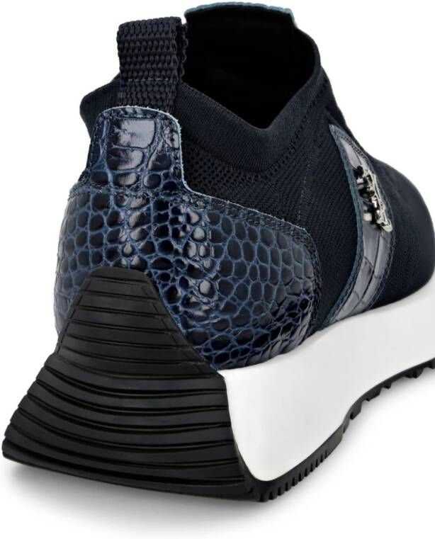 Billionaire panelled mesh sneakers Blue