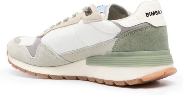 Bimba y Lola Chimo suede-panelling sneakers White