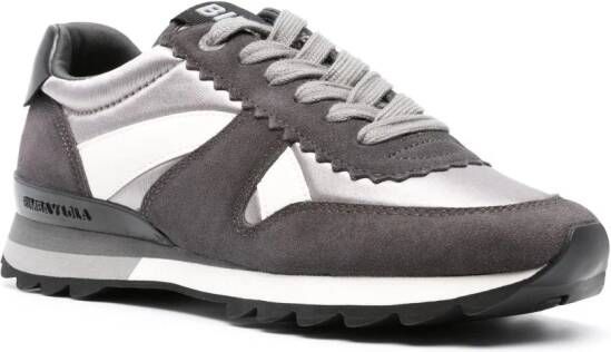 Bimba y Lola low-top panelled sneakers Silver
