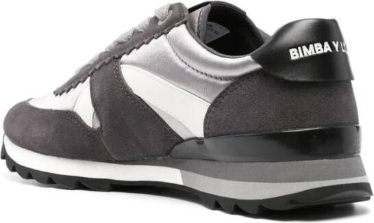 Bimba y Lola low-top panelled sneakers Silver