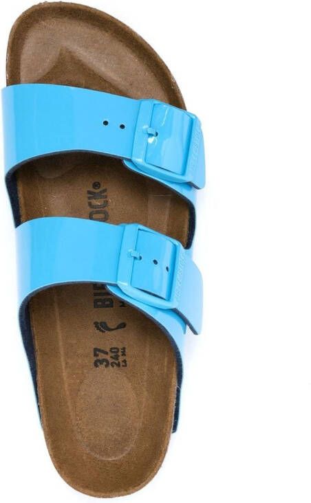 Birkenstock Arizona 25mm double-buckle sandals Blue
